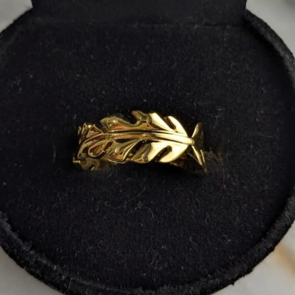 MFHR-03-Laurel Leaf Ring - Image 2