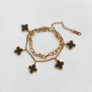 MFHB-05-Four Leaf Clover Bracelet