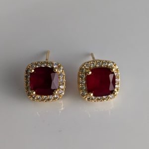 MHFE-01-Gemstone Earring