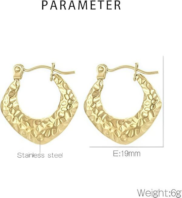 MHFE-08-Partial Hoop Earring - Image 2