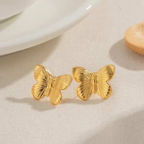 MHFE-06-Butterfly Earrings - Image 3