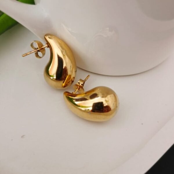 MFHE-13-Teardrop Stud Earrings - Image 2