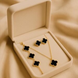 MHFJ-01-Four Leaf Jewelery Set