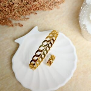 MFHB-11-Interlock Bracelet + Ring
